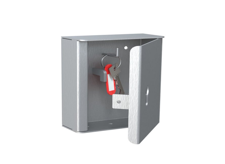 Hoofdsleutelkast RVS1 met PC-gat