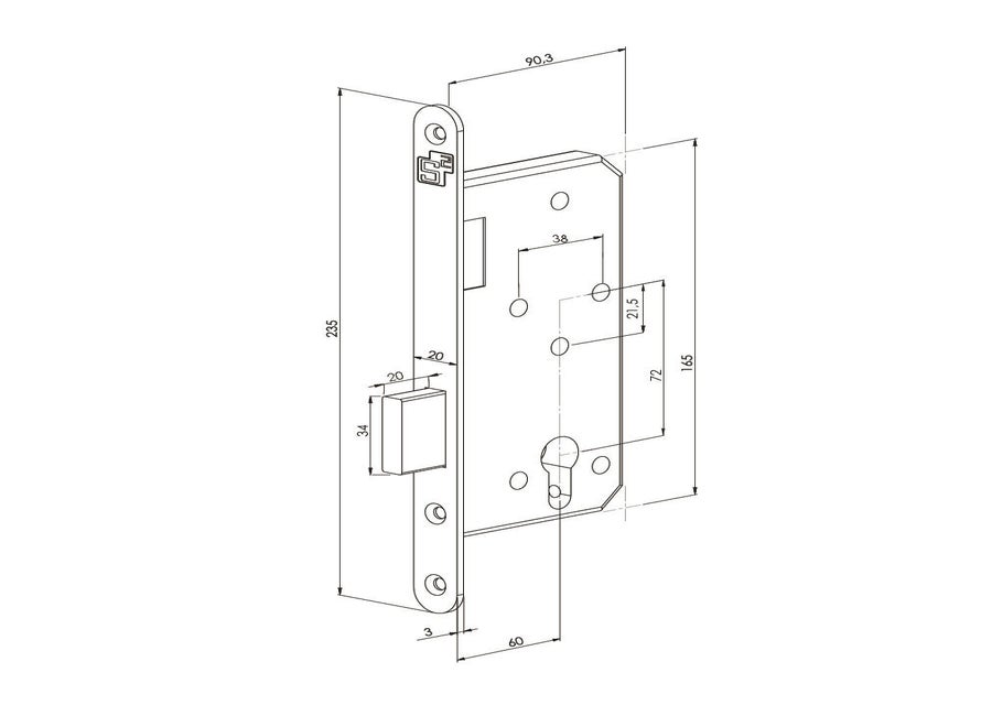 S2 PSU 943NPC 60-72 R21 LR