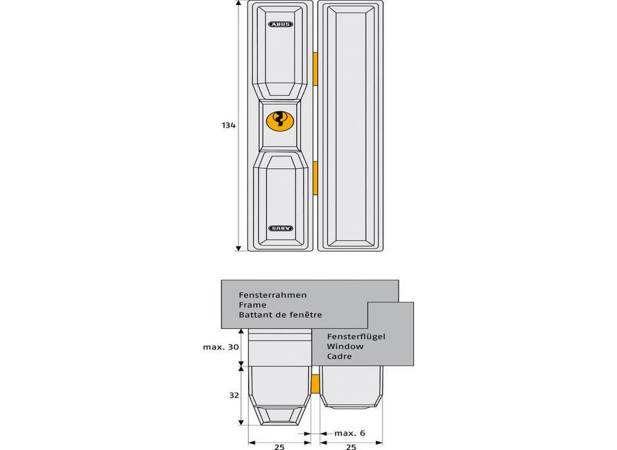 Abus ROS FTS-88B KA skg2