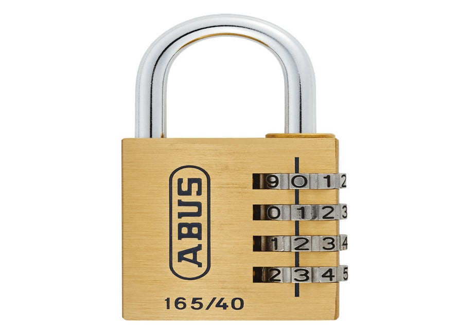 Abus cijferhangslot 165/40 blister