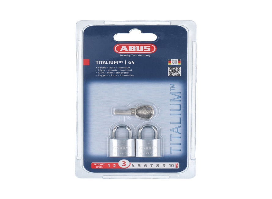 Abus hangslot 64TI/20 2KA blister