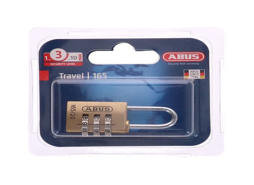 Abus cijferhangslot 165/20 blister