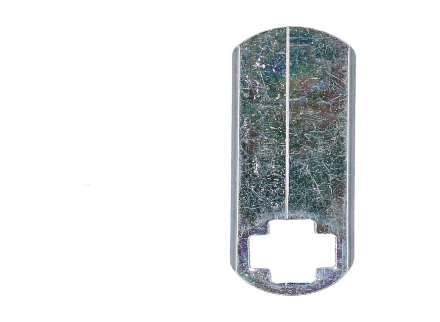L&F sluitlip 7310038 lang vlak
