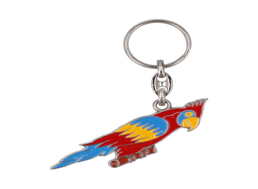 Porte-clé Perroquet rouge