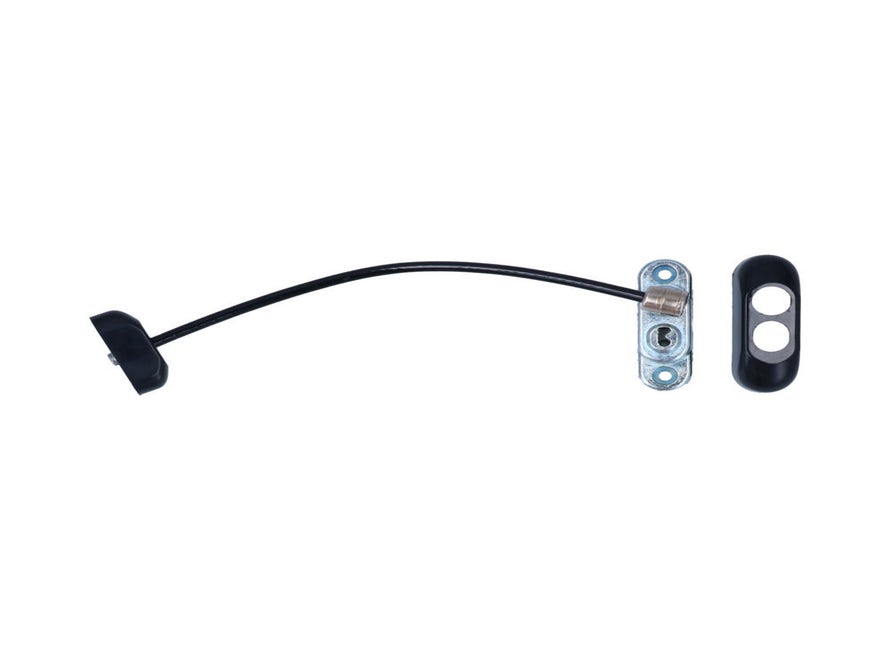 VEILIG raambegrenzer afsl. zwart