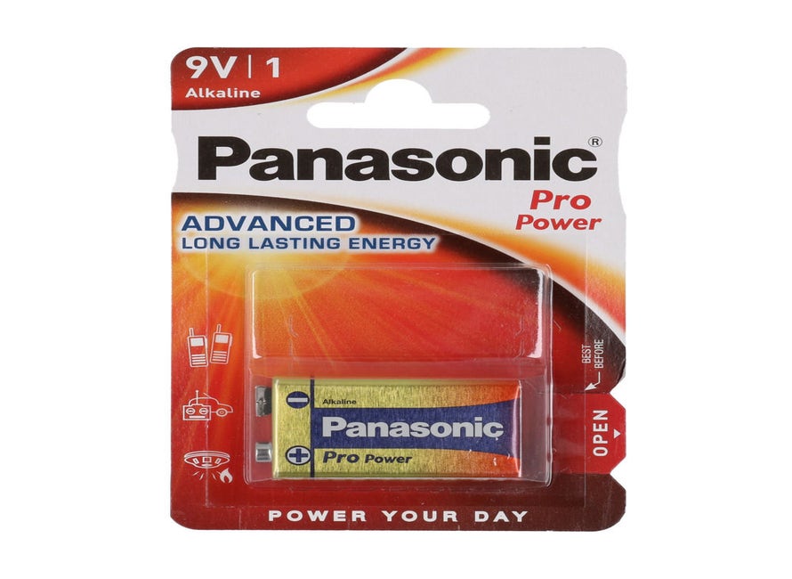 Panasonic Batterij 9V 6LR61PPG/1BP