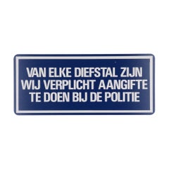Bord Z151 Van Elke Diefstal