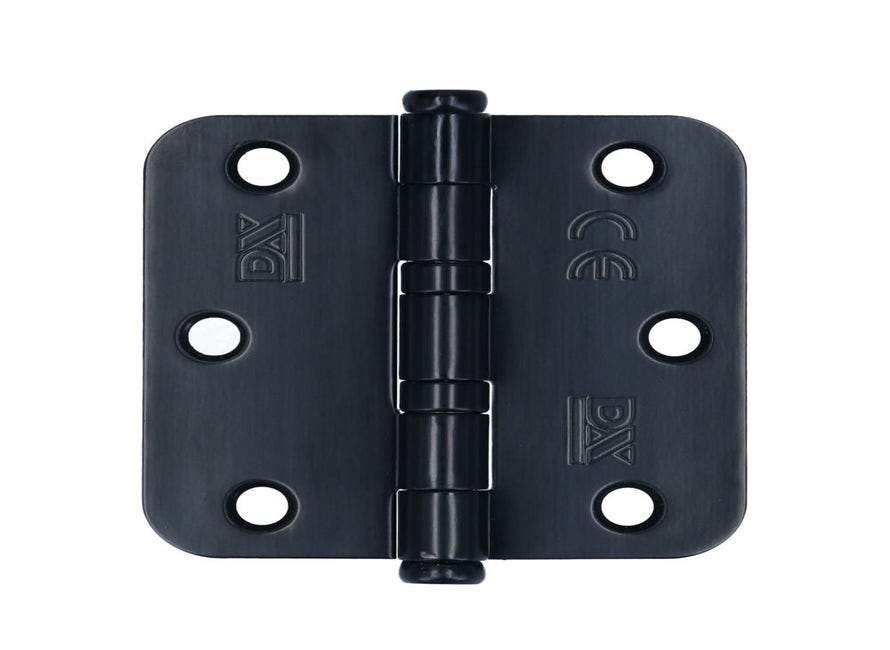 DX Kogellagerscharnier 76x76 zwart