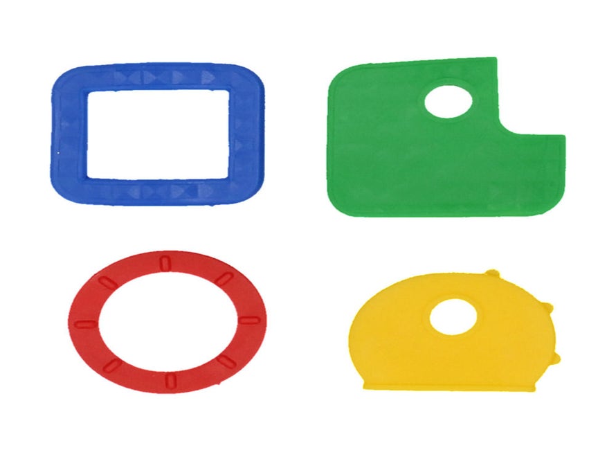 Assortiment kenringen+kappen 250 st