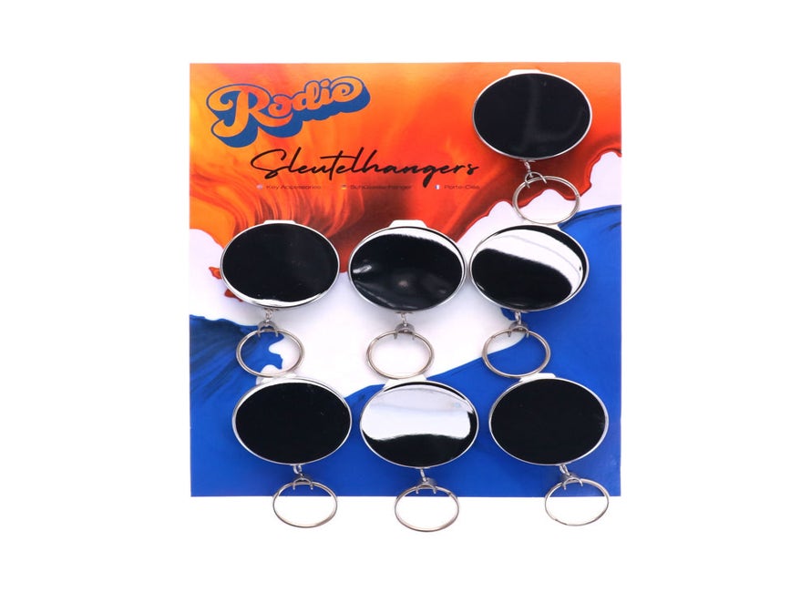 Kaart Key-Bak 201A chroom a 7 Stuks