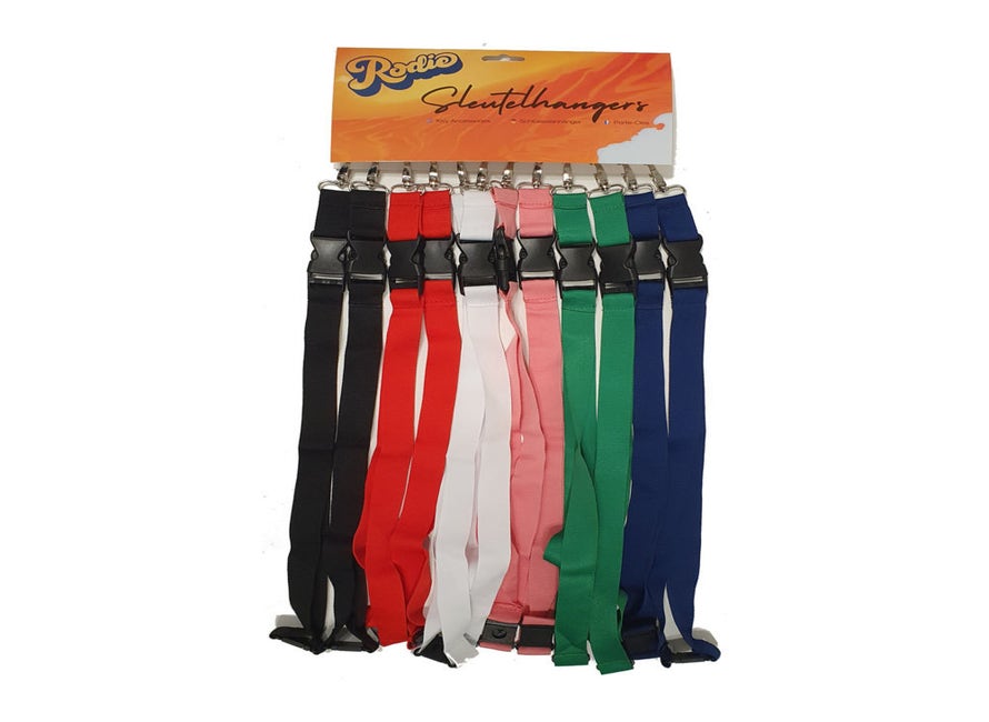 Lanyard Diverse Kleuren Ass 12 St.