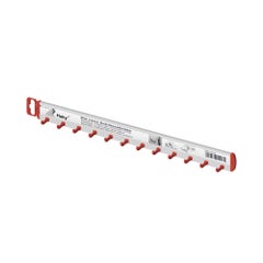 Haky sleutellijst 12 haken rood
