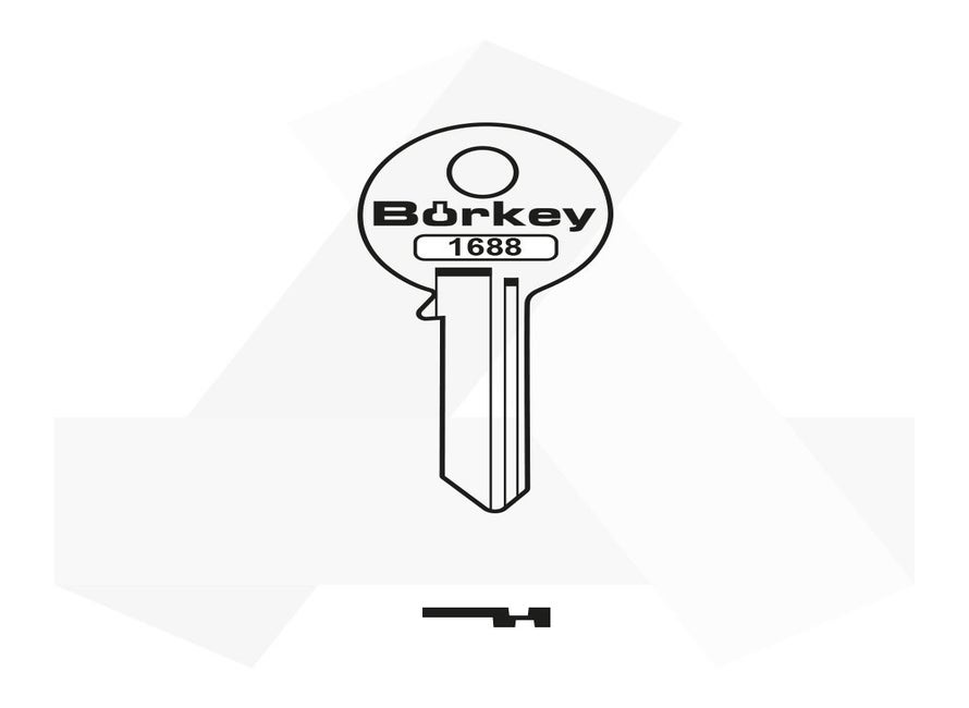 ABUS 1688-BUA4R-ABU15-CA19S-CS33R