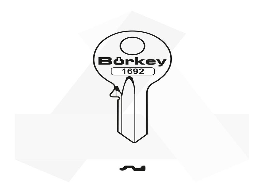 ABUS 1692-AU74-ABU37D 84/30 INOX