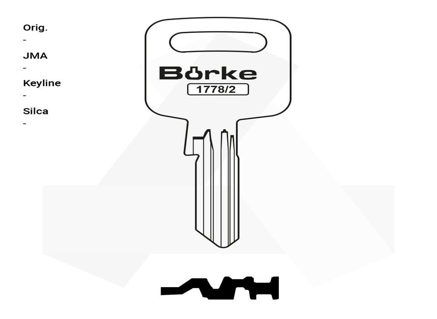 WINKHAUS 1778/2-TO104