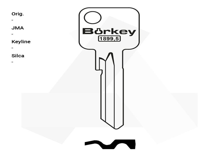 TRELOCK 1899,5-TRL6-TRK9R