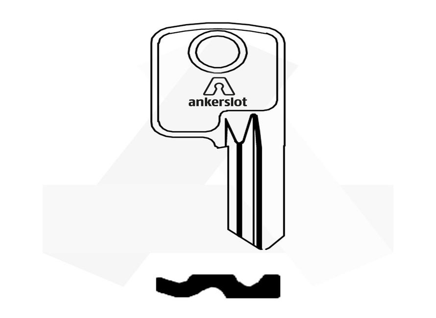 Anker sleutel origineel B19-L028