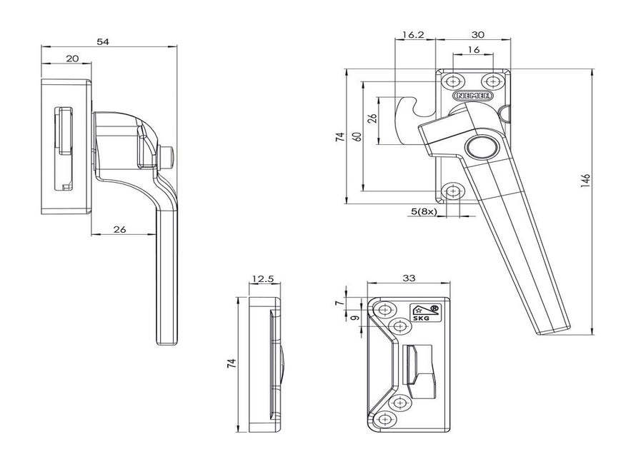 Nemef RMS 54PK/4 Rs B