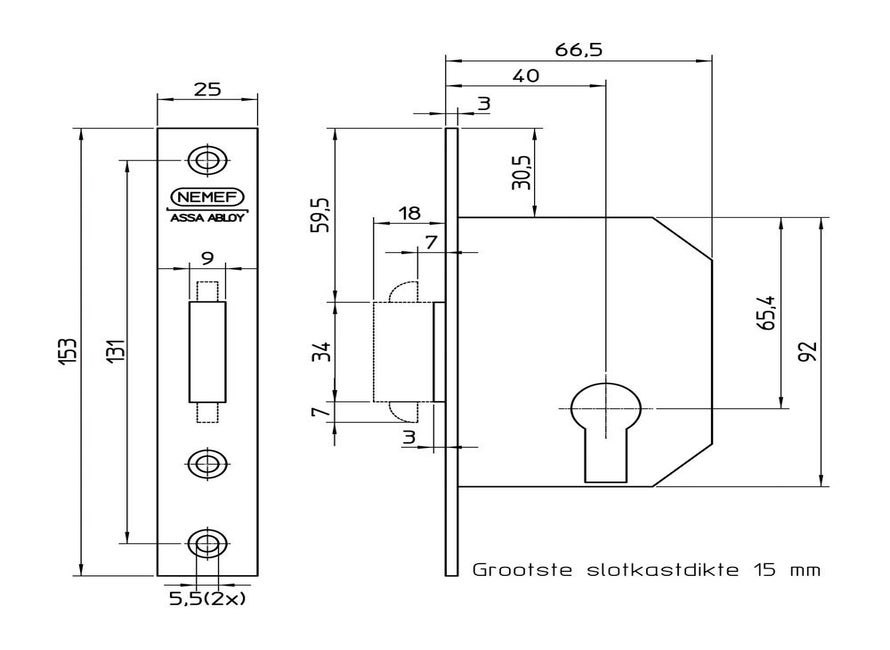 Nemef PSU 608/5-40 PC LR