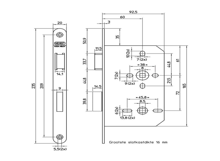 Nemef PSU 644/4-60 WC72 RS
