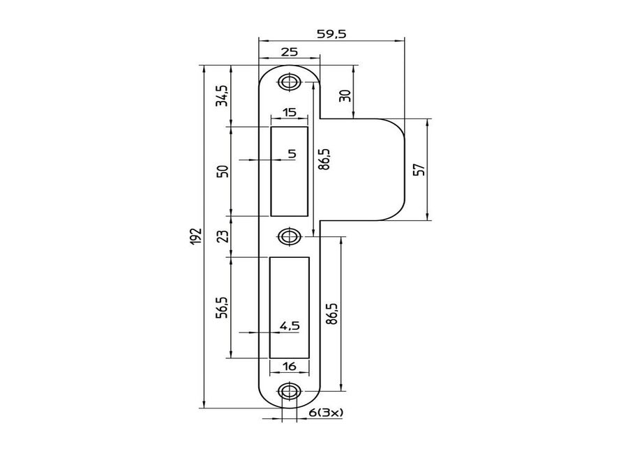 Nemef sluitplaat VP4000/17 RS RD