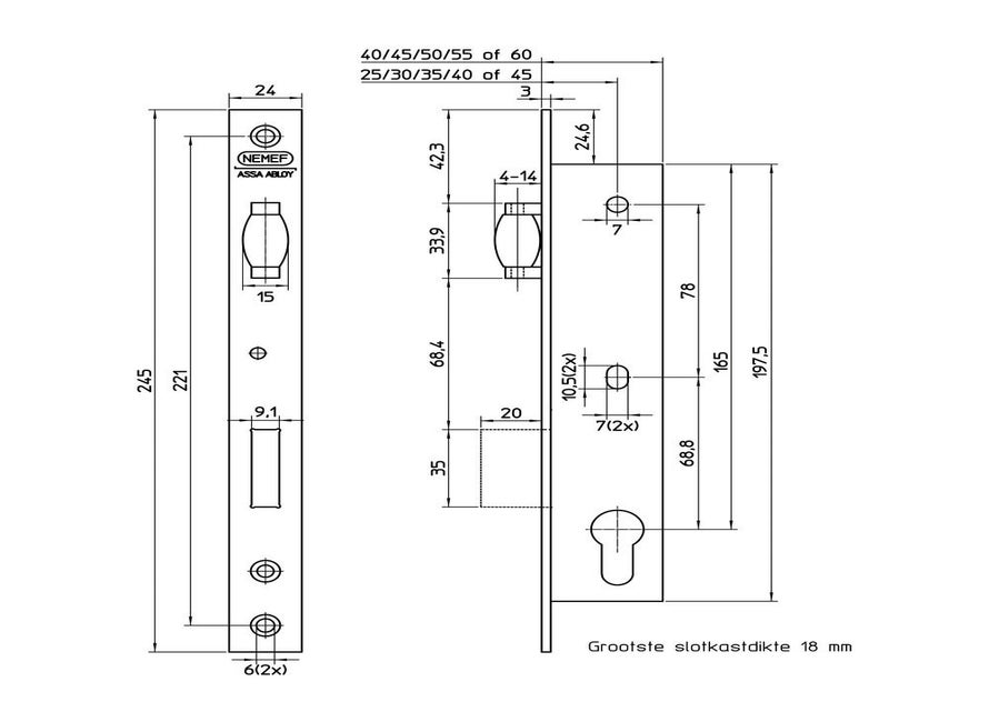 Nemef BSW 9683/07-35 PC LR