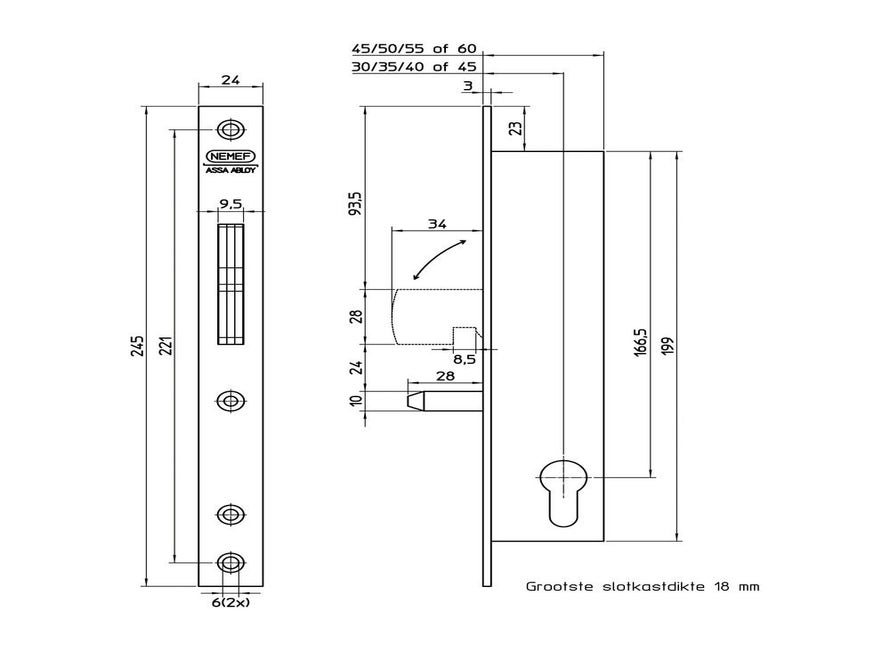Nemef BSW 9693/07-35 PC LR