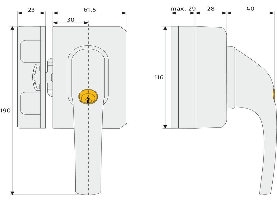 Abus ROS FO 500-W KA skg2