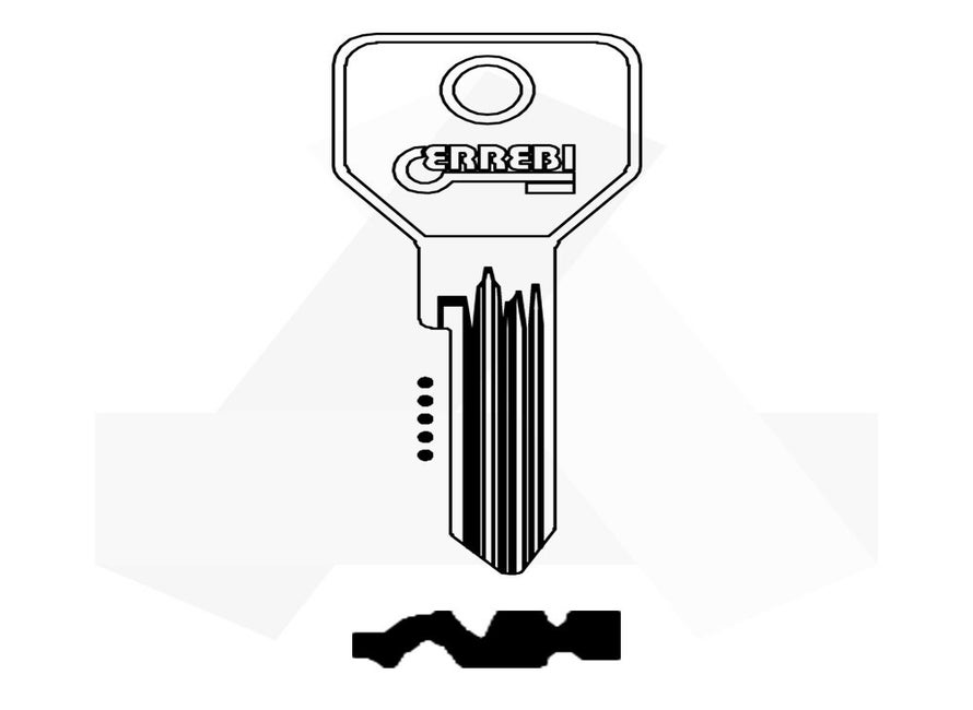 C63 Cisa Sleutel (M057)