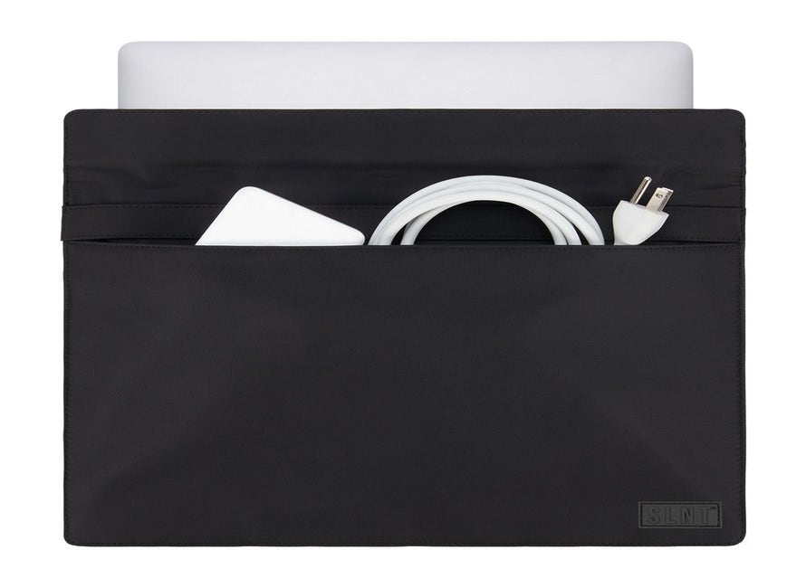 SLNT Faraday Laptop Sleeve 13/14 In Black Nylon