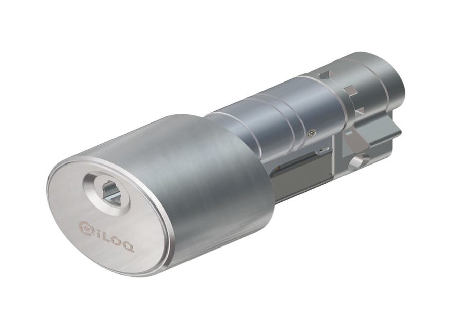 iLOQ halve cil 30mm RTC klok