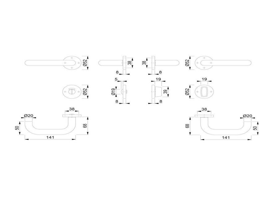 HOPPE 138Z/42KV/42KVS WC F69