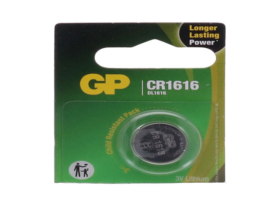 GP Knoopcel CR1616-3V-42mAh-1BP