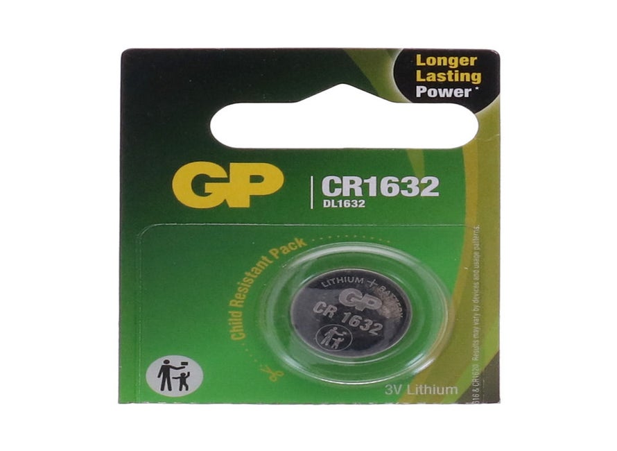 GP knoopcel CR1632-3V-53mAh-1BP
