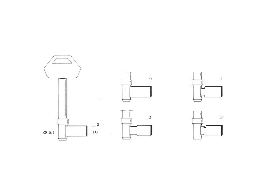 St Borstsl 1232-0 6,2Mm Kba