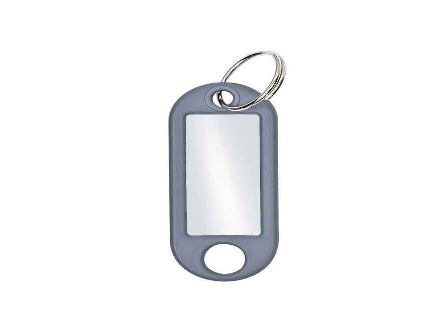 Doos labels ring Grijs 100st
