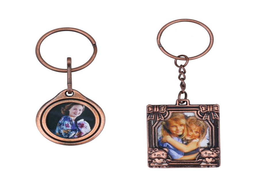 Porte-clé Cadre photo métal