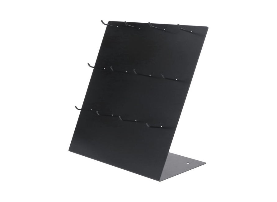 Display metaal 12 haken antraciet