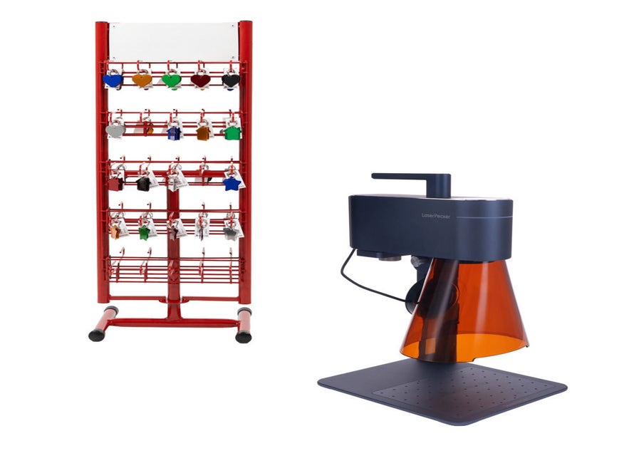 LP4 & RODI0700 display LaserTags