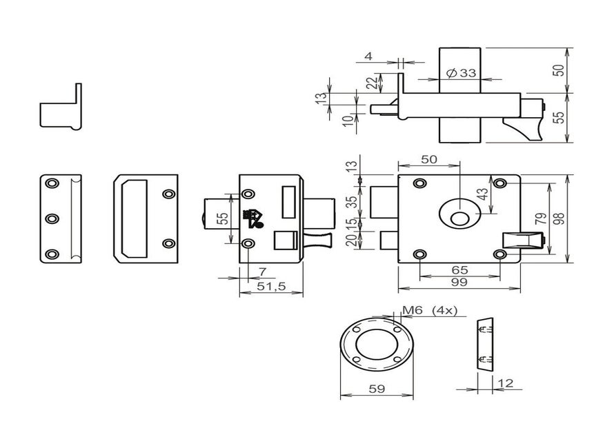 Lips VOS 1753-50 D&N R2 SKG2