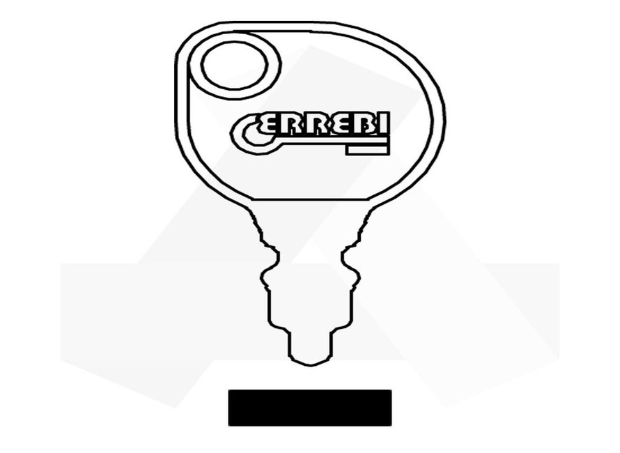 Contactsleutel Indak Zitmaaier