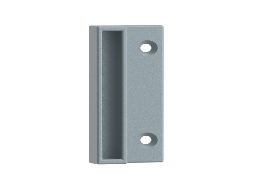 Veilig sluitkom raam opbouw zilver