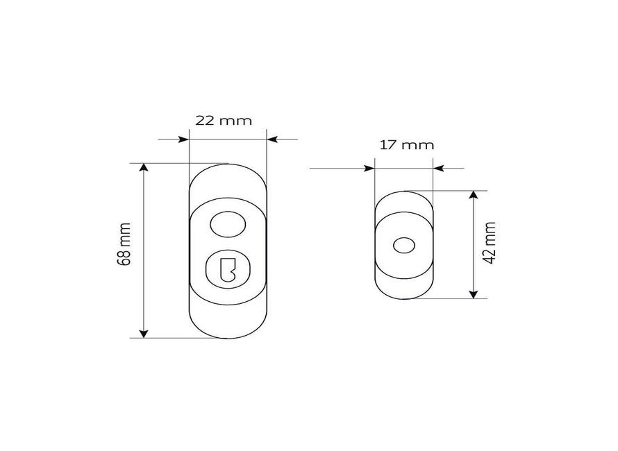 Veilig raambegrenzer afsl. wit C