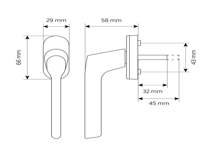 Veilig rbs 7x32x45 alu c
