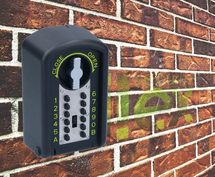 Key safe for home care and holiday homes