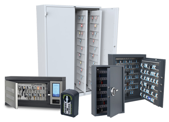 What is the difference between a key safe and key cabinet?