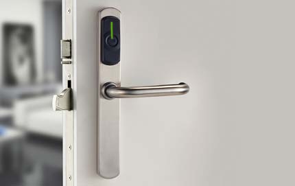 Slim slot voor toegangsdeuren, tuinpoorten, lockers